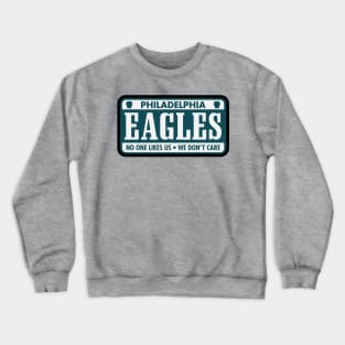 Eagles License Plate Crewneck Sweatshirt